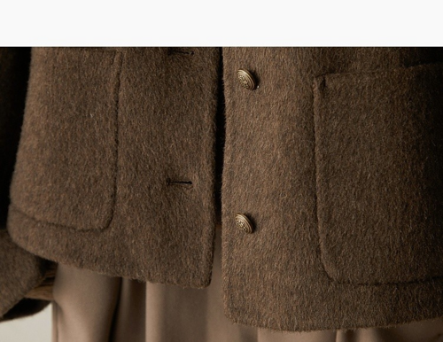 Women's Embroidered Wool Reversible